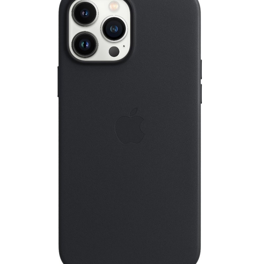 iPhone 13 Pro Max Leather Case with MagSafe - Sequoia GreenActual Color:Midnight